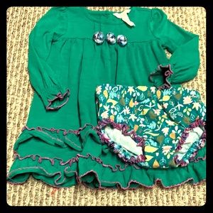 Matilda Jane dress and bloomers
